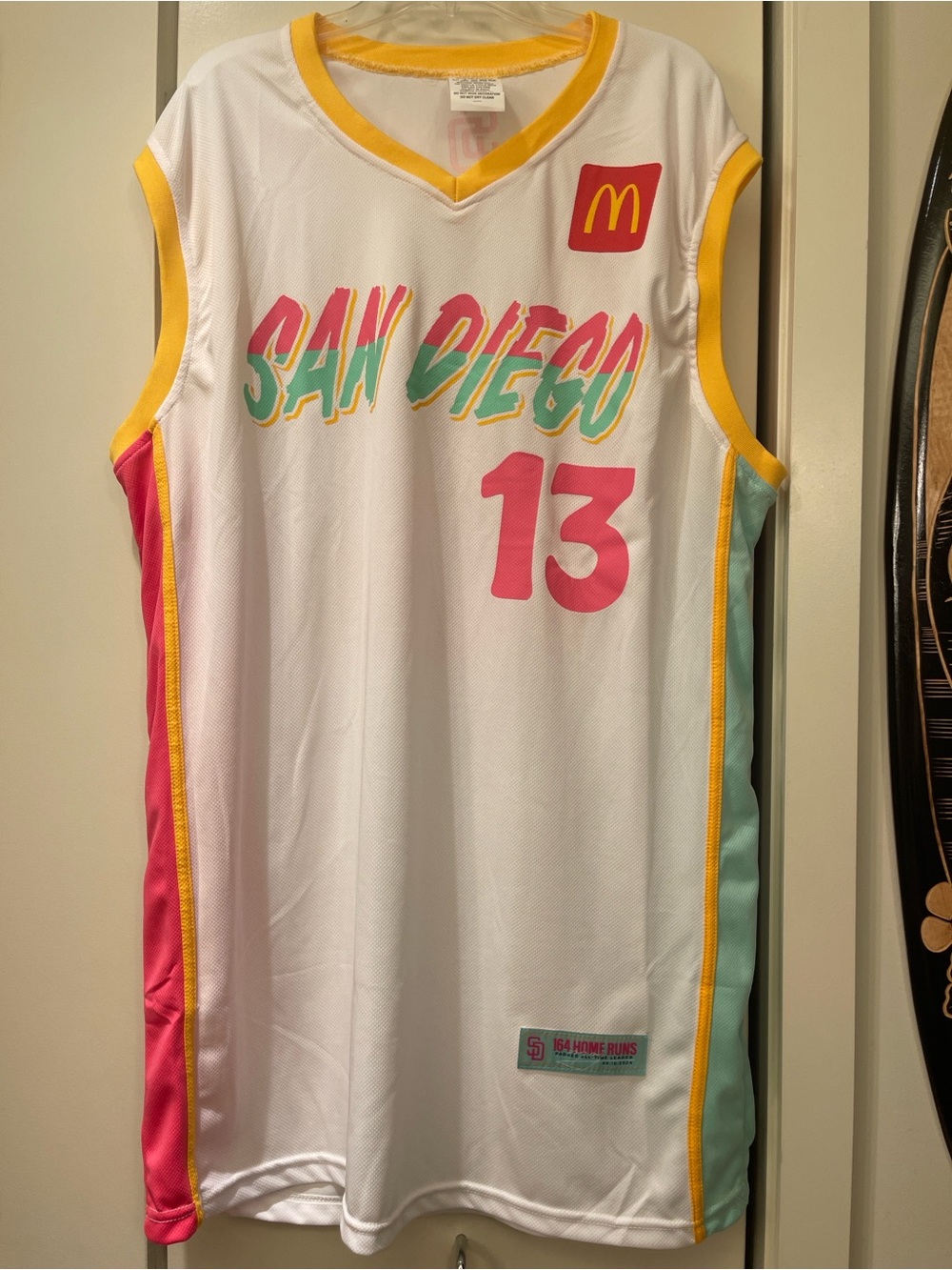 McDonald's San Diego Padres City Connect Basketball Jersey